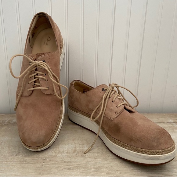COMFORTABLE CLARKS OXFORD SHOES - Picture 12 of 12